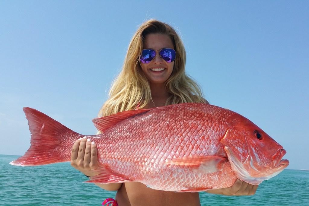 red snapper caught in Costa Rica